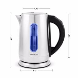 Ovente KS58 1.7L Stainless Steel Electric Kettle with Touch Screen Control Panel thumbnail 6