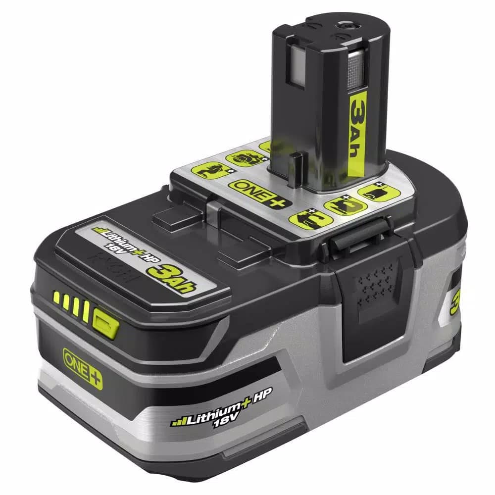 RYOBI 18V ONE+ LITHIUM+ HP 3.0 Ah High Capacity Battery 2-Pack