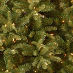 National Tree Company 7.5 ft. Tiffany Fir Slim Artificial Christmas Tree with 600 Clear Lights thumbnail 3
