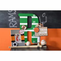 Jeff McWilliams Designs 15 in. Oversized Unfinished Wood Letter (R) - Industrial Style Wall Decor thumbnail 2