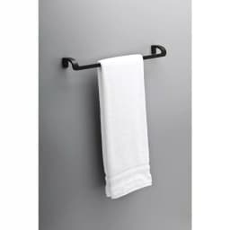 Delta Annalisa 24 in. Single Towel Bar, Matte Black thumbnail 5