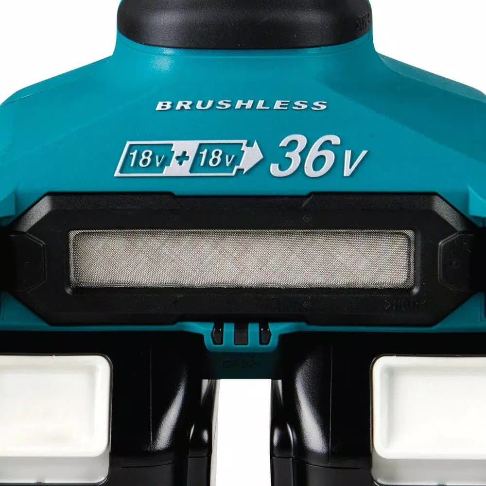 Makita 36V (18V x2) LXT Brushless 9 in. Paddle Switch Angle Grinder Kit with Electric Brake