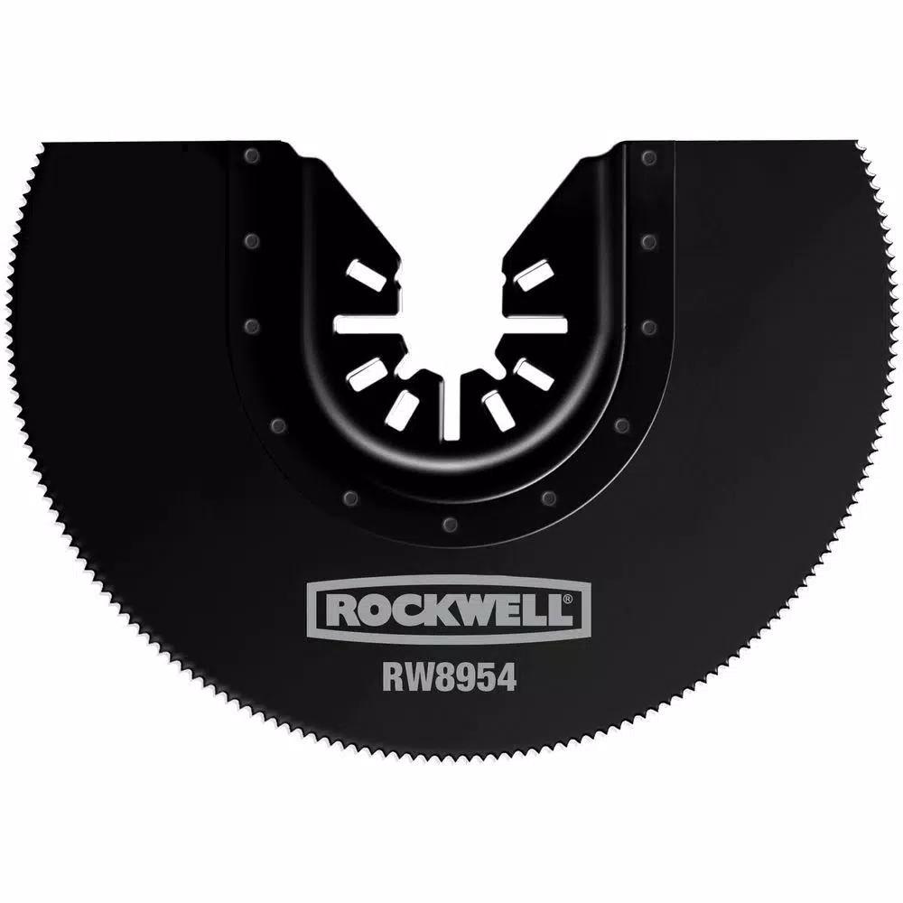 Rockwell RW8954 4 in. Bi-Metal Semicircle Oscillating Tool Saw Blade