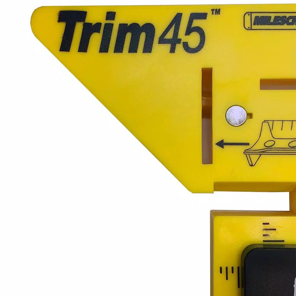 Milescraft Trim45 Trim Carpentry Aid Miter Jig for Door and Window Casement Installation