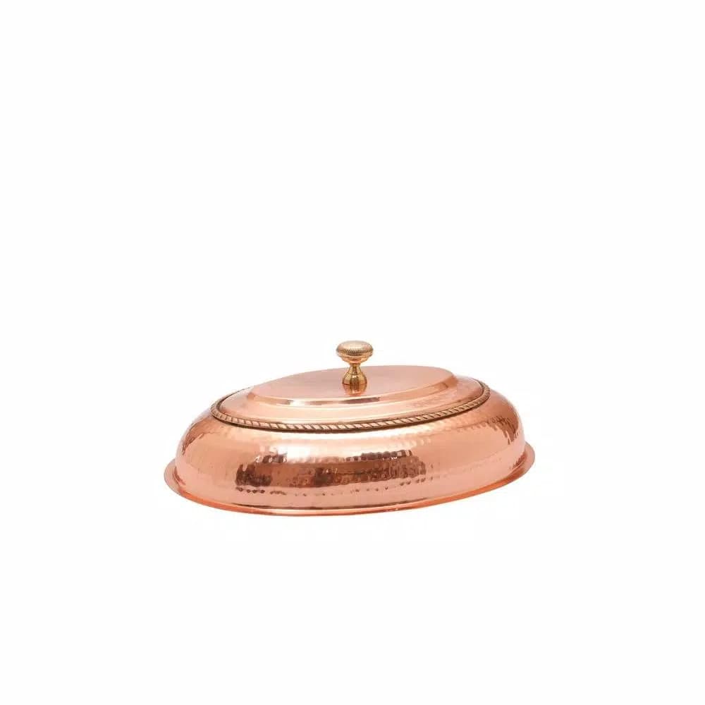 Old Dutch Stainless Steel Copper Plated Replacement Lid for #891 Chafing Dish
