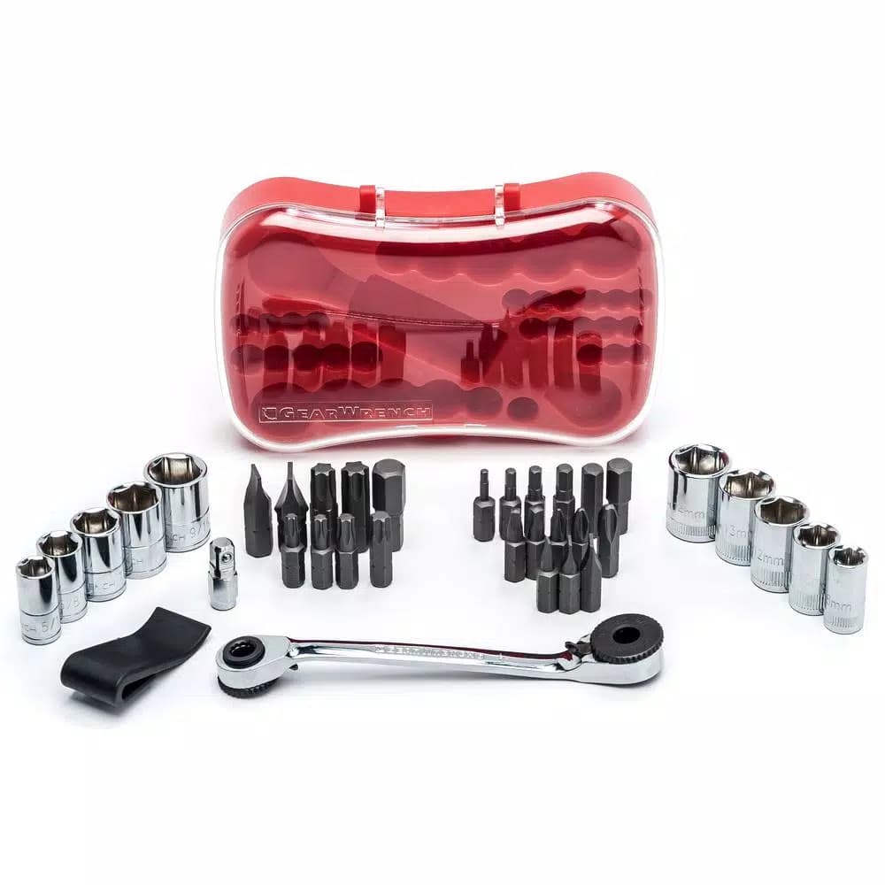 GearWrench 35-Piece 1/4 in. Drive Micro Driver and Socket Set