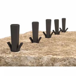 Bon Tool Stone Splitting Wedge and Shim Set for Rock Splitting thumbnail 3
