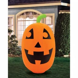 Unbranded 3.5-ft. PVC Inflatable Pumpkin Halloween Outdoor Decor thumbnail 4
