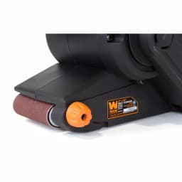 WEN 3 in. x 18 in. 6 Amp Heavy Duty Corded Belt Sander with Dust Bag thumbnail 4