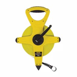 Stanley 300 ft. Fiberglass Tape Measure with Tru-Zero End Hook thumbnail 1