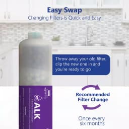 Express Water Alkaline Water Filter Replacement - Mineral & Antioxidant Remineralizer for RO & Under Sink Systems thumbnail 4
