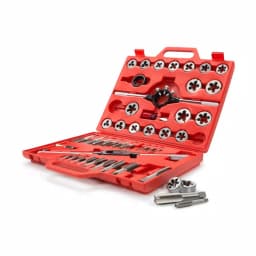 TEKTON 45-Piece Inch Tap and Die Set, SAE Coarse and Fine Sizes thumbnail 2
