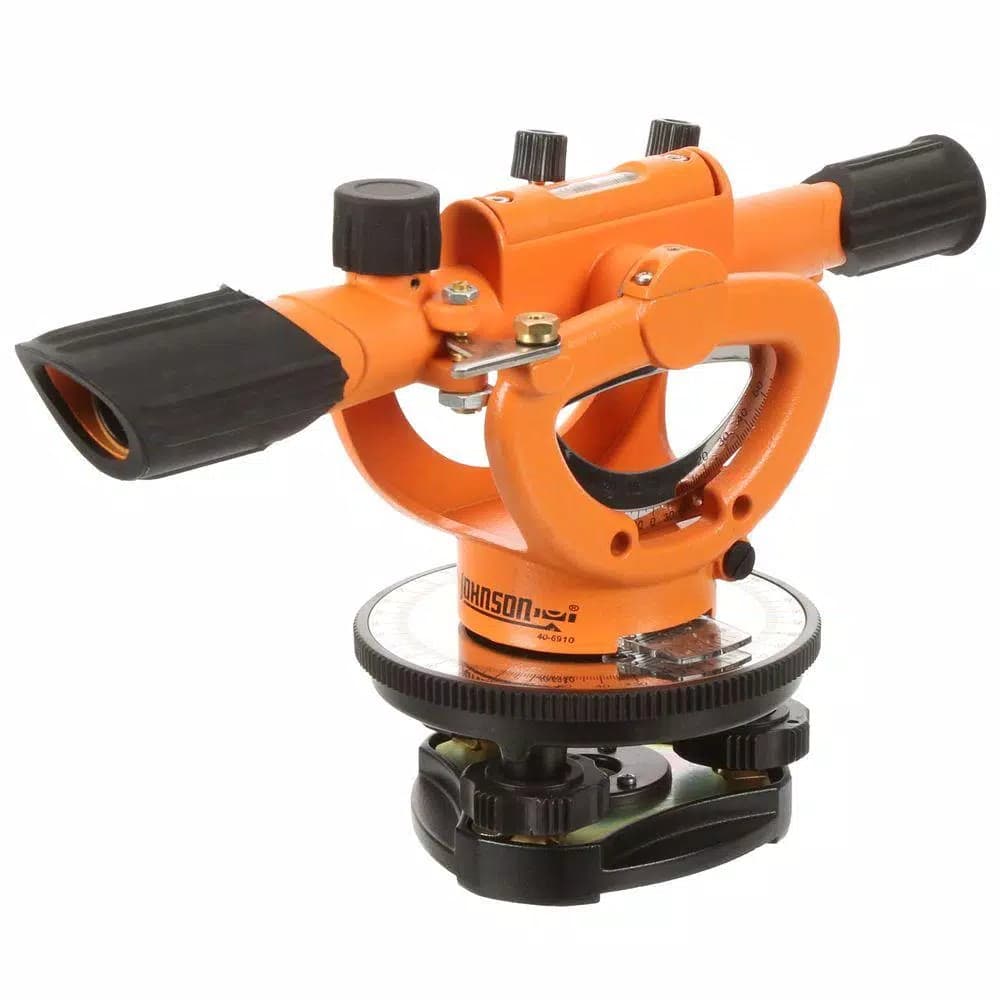 Johnson 22X Builders Transit Level, 14 in., +/- 3/16 in. Accuracy