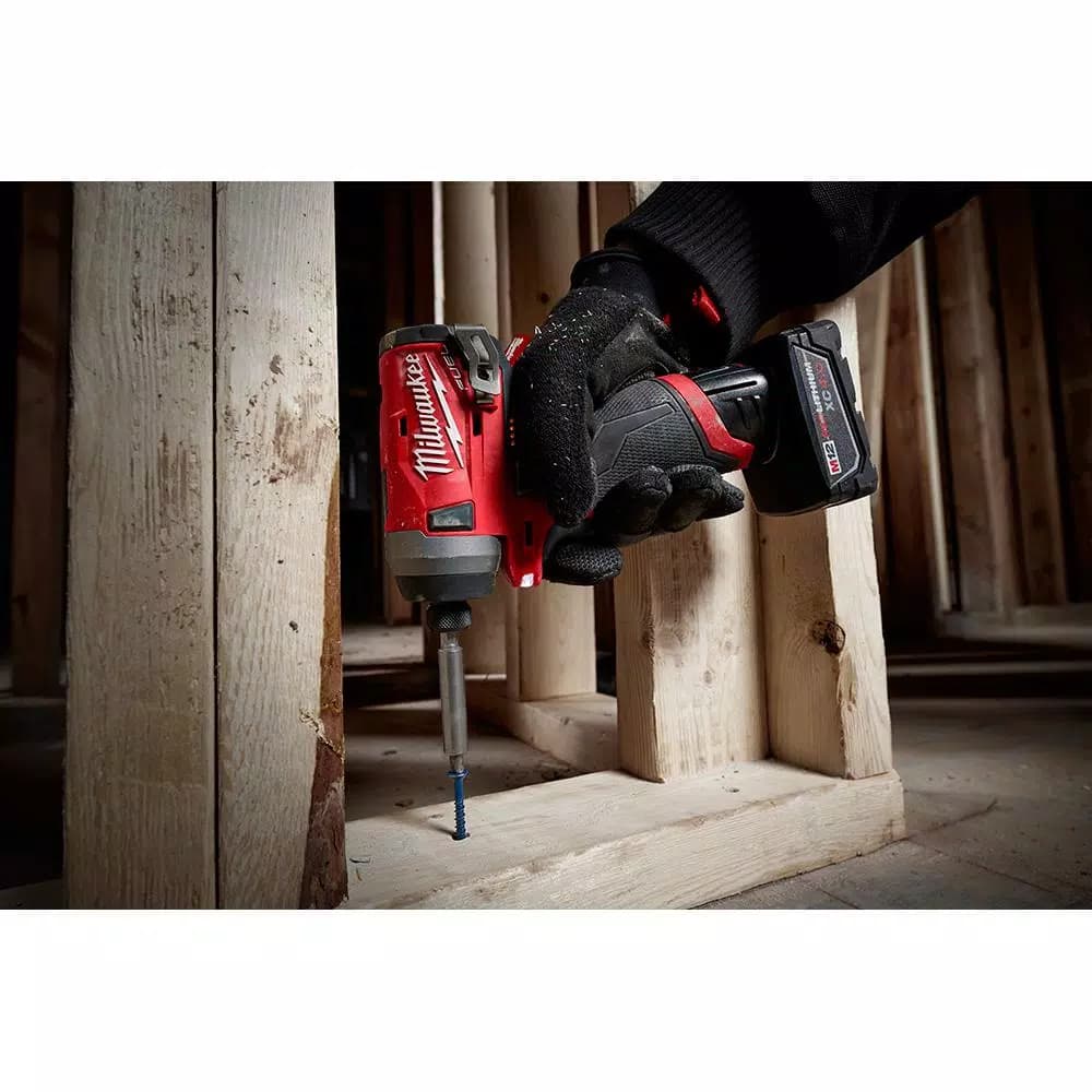 Milwaukee M12 FUEL 12V Brushless 1/4 in. Hex Impact Driver (Tool-Only)