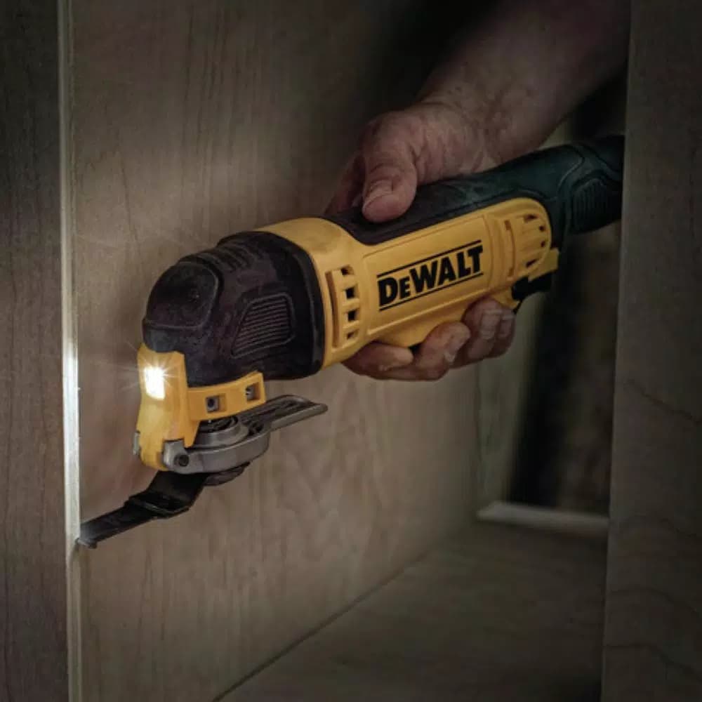 DEWALT 8-Piece Oscillating Multi-Tool Blade Set with Carbide Grout Removal Blade