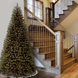 National Tree Company 10 ft. North Valley Spruce Artificial Christmas Tree, Unlit, Green thumbnail 2