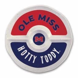 Magnolia Lane Ole Miss NCAA Officially Licensed 15 in. Melamine Chip and Dip Serving Tray thumbnail 1