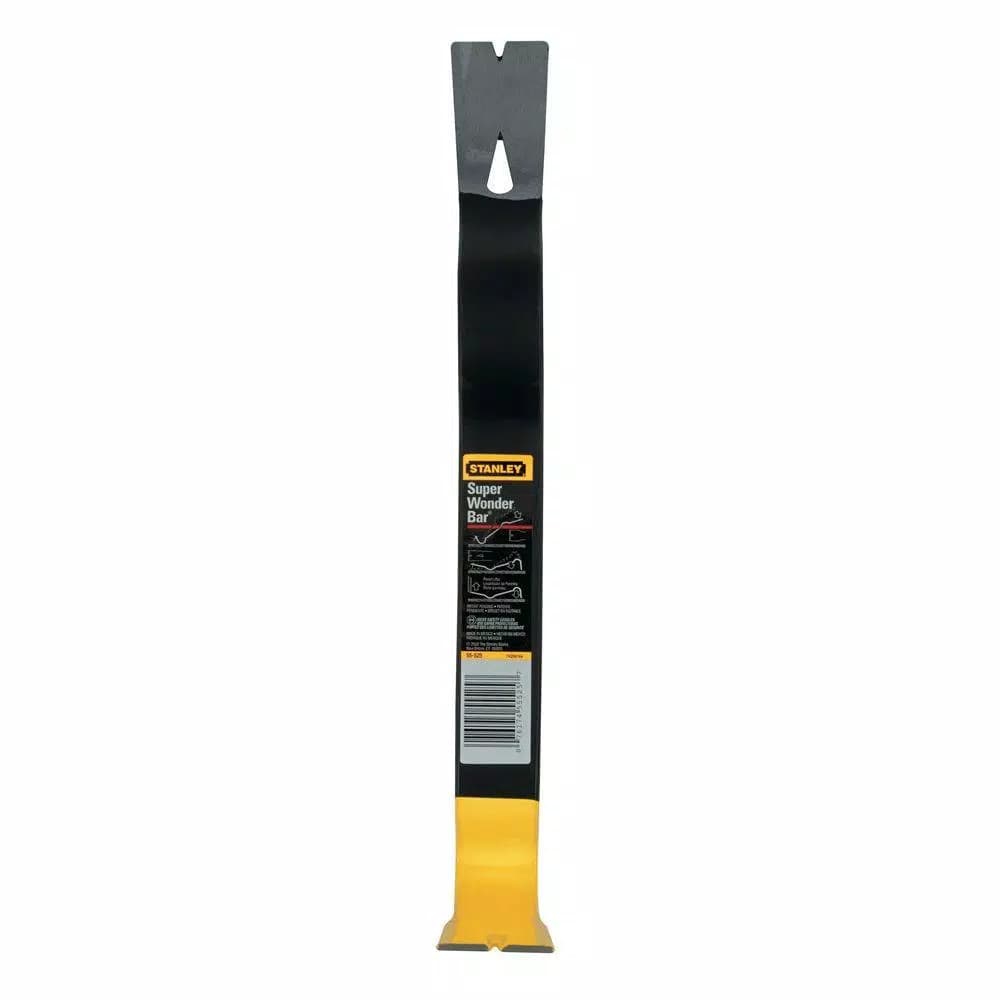 Stanley 15-1/2 in. Super Wonder Bar Pry Bar, Forged Carbon Steel