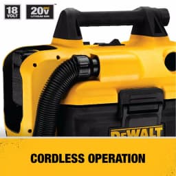 DEWALT 20V MAX Cordless Wet/Dry Vacuum, 2 Gallon, Battery and Charger Not Included thumbnail 7