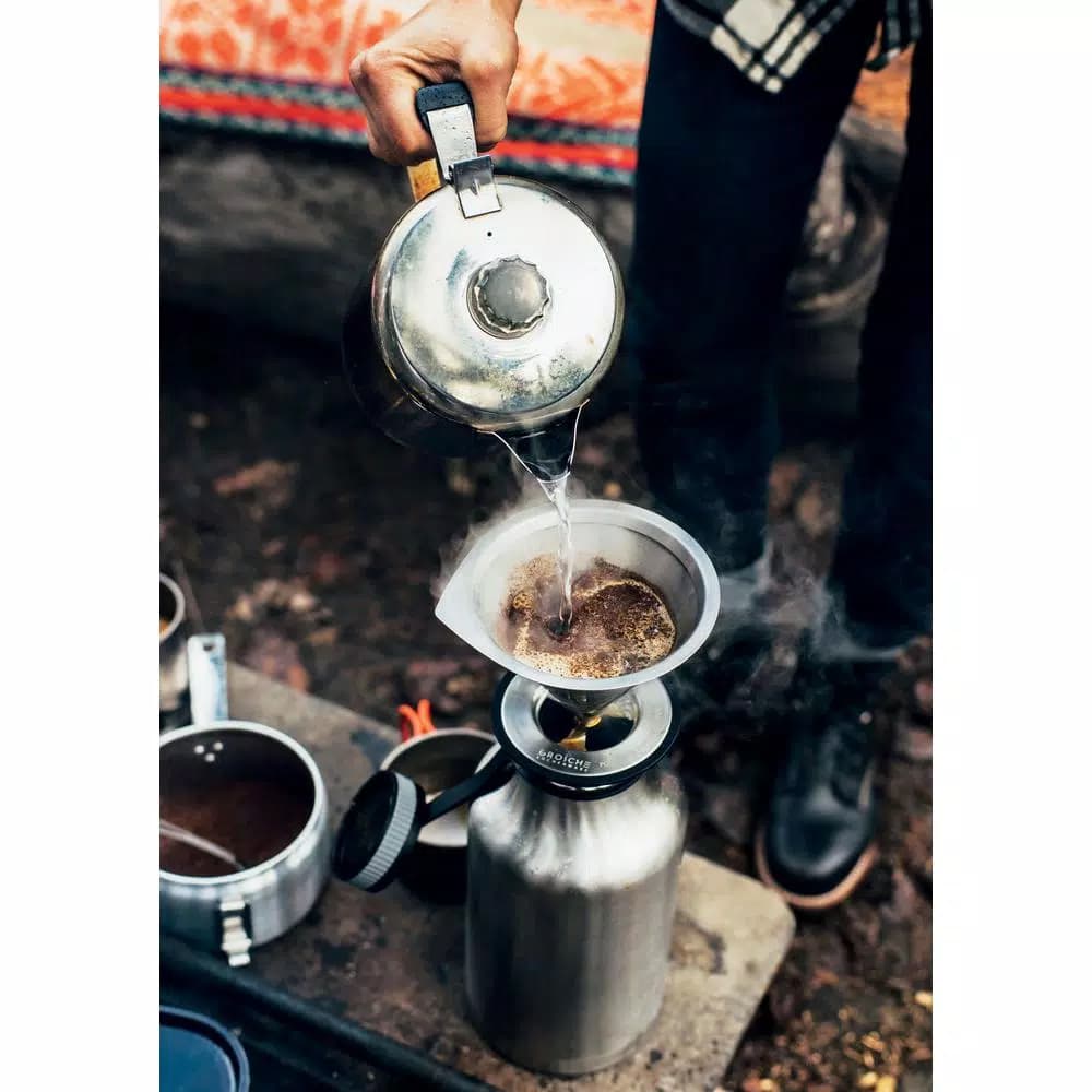 GROSCHE UltraMesh 1-Cup Stainless Steel Reusable Coffee Dripper Filter