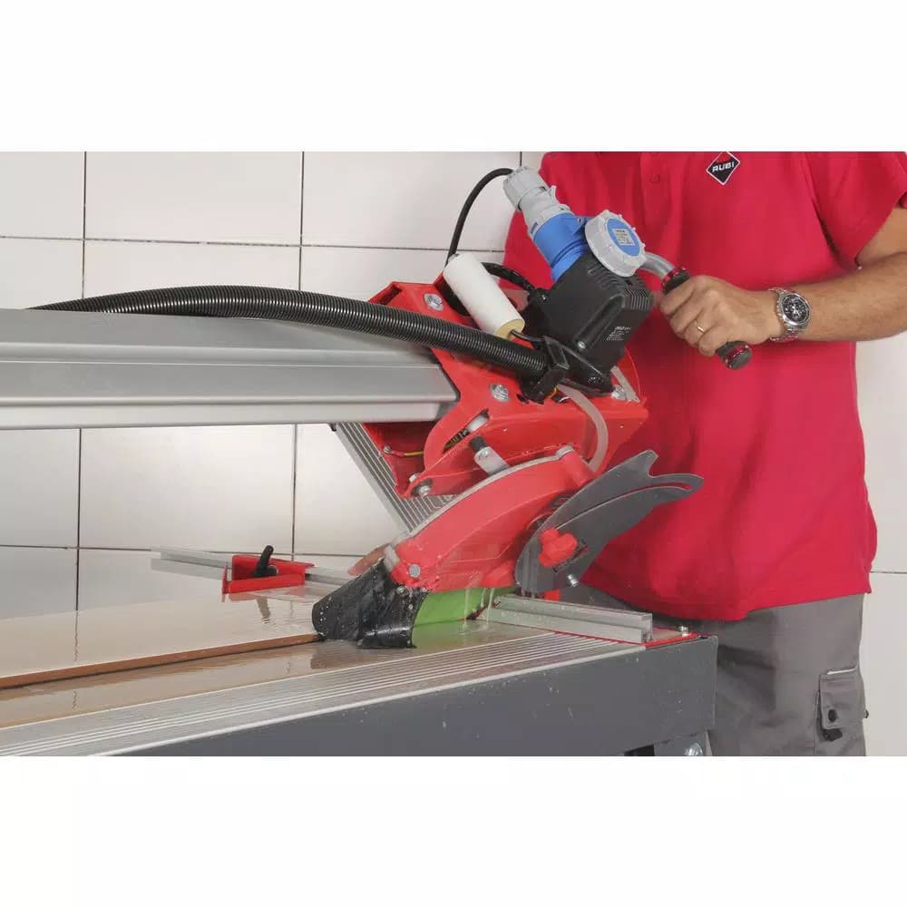 Rubi DC-250 1200 10 in. Wet Tile Saw, 120V, 1.5 HP with Mobile Head