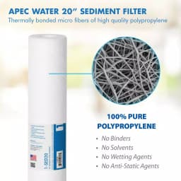APEC Water Systems APEC 5 Micron High Capacity Sediment Pre-Filter, 20 in. x 2.5 in. Commercial Grade thumbnail 3