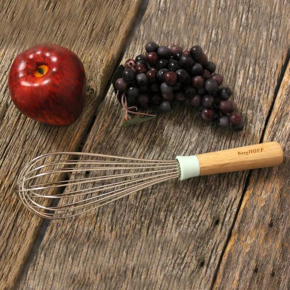 BergHOFF Leo Collection Wooden Handle Whisk with Stainless Steel Head