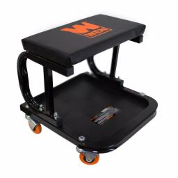 WEN Rolling Mechanic Seat with Onboard Storage, 250 lb. Capacity thumbnail 2