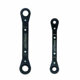 Channellock 4-in-1 Metric Ratcheting Wrench Set, Reversible 12-Point Sockets thumbnail 1