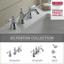 Delta Silverton 3-Piece Bath Hardware Set, Polished Chrome thumbnail 6
