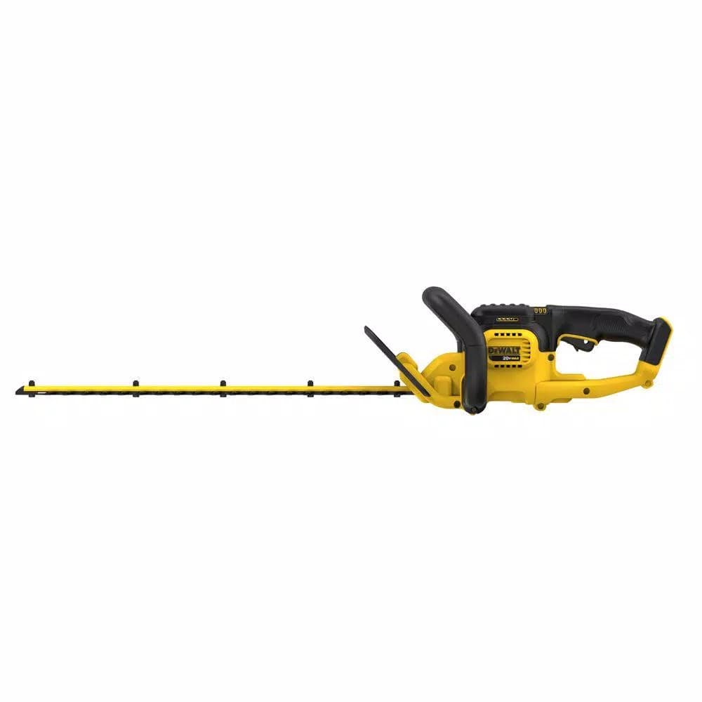 DEWALT 20V MAX Cordless Hedge Trimmer, 22 in. Blade, Includes 5.0 Ah Battery and Charger