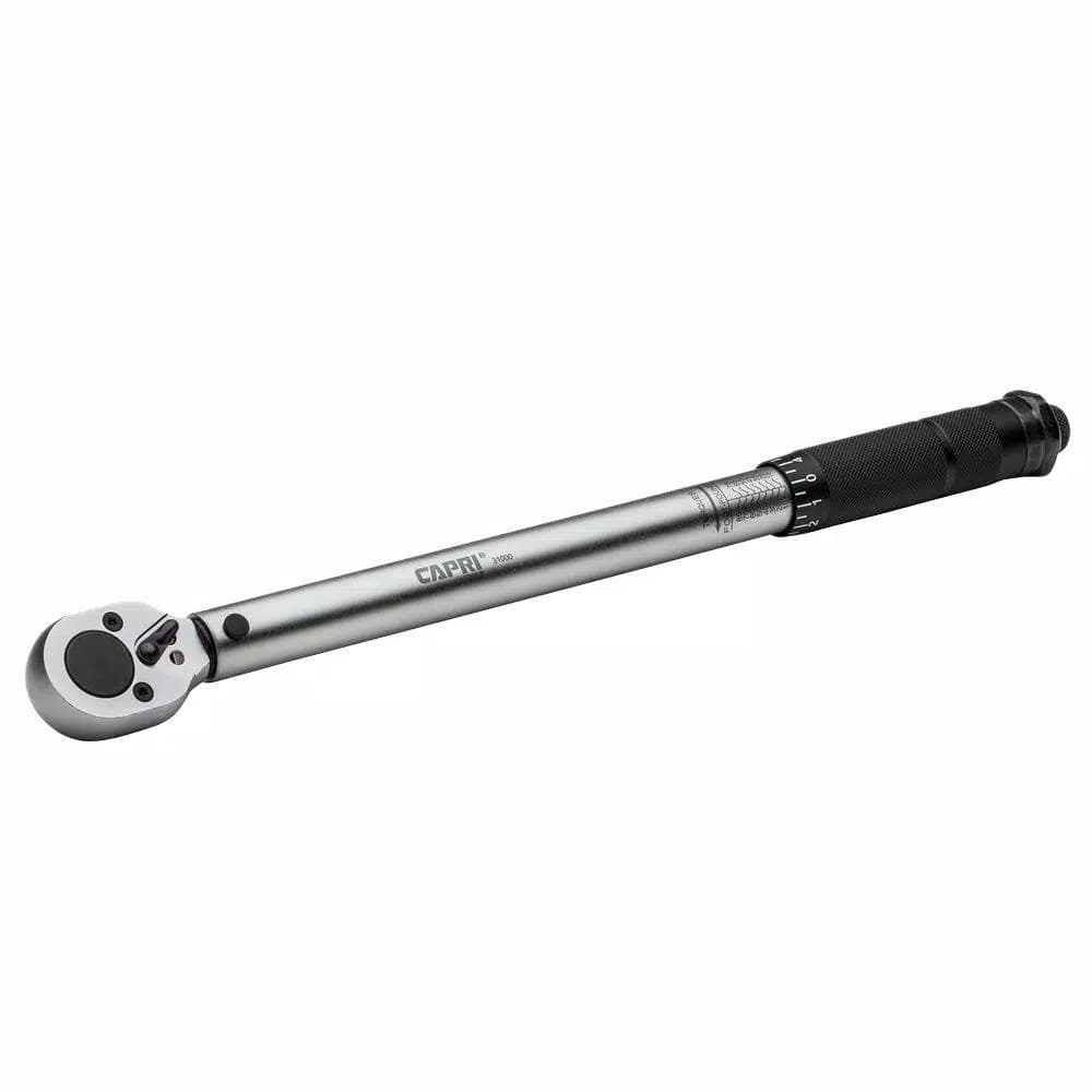 Capri Tools 3/8 in. Drive Torque Wrench, 15-80 ft. lbs.