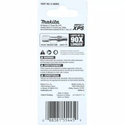 Makita ImpactXPS #2 Square 2 in. Power Bits, 3-Pack thumbnail 4