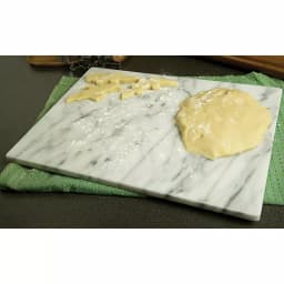 Fox Run White Marble Pastry Board, 12 x 16 inch Rolling Surface for Dough and Pastries thumbnail 5