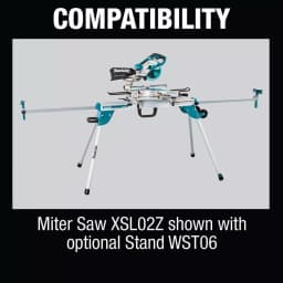 Makita 18V X2 LXT Brushless 7-1/2 in. Dual Slide Compound Miter Saw (Tool-Only) thumbnail 14