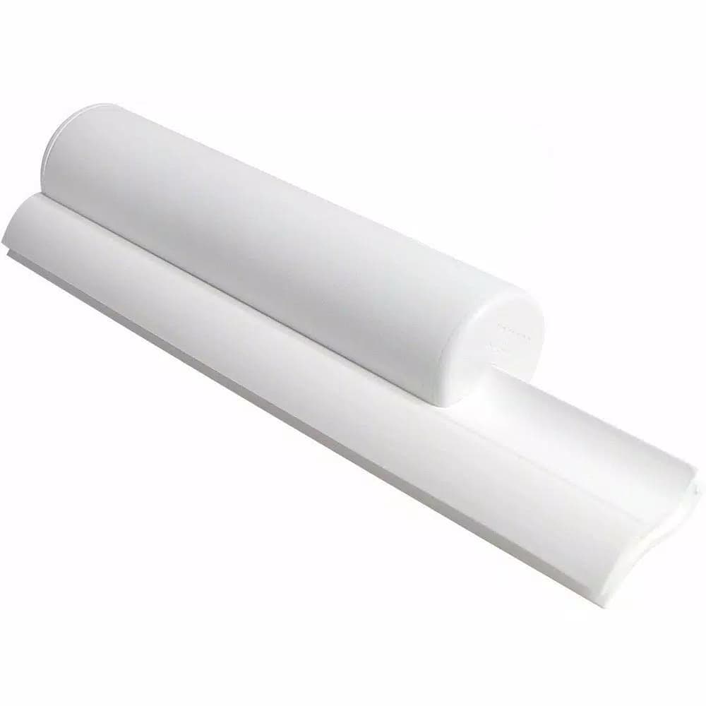 Cler'et Cleret Elite Dual Bladed Shower Squeegee - White with White Trim