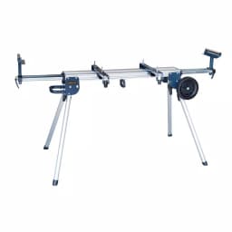 POWERTEC MT4004 Aluminum Miter Saw Stand with Wheels and Adjustable Feed Rollers thumbnail 1