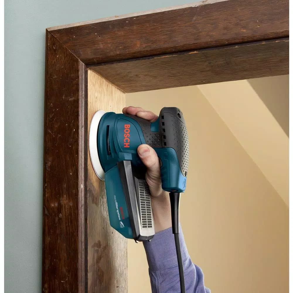 Bosch 5 in. Corded Variable Speed Random Orbital Sander/Polisher Kit with Carrying Case