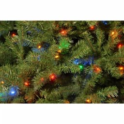 National Tree Company 7.5 ft. North Valley Spruce Artificial Christmas Tree with Dual Color LED Lights thumbnail 4