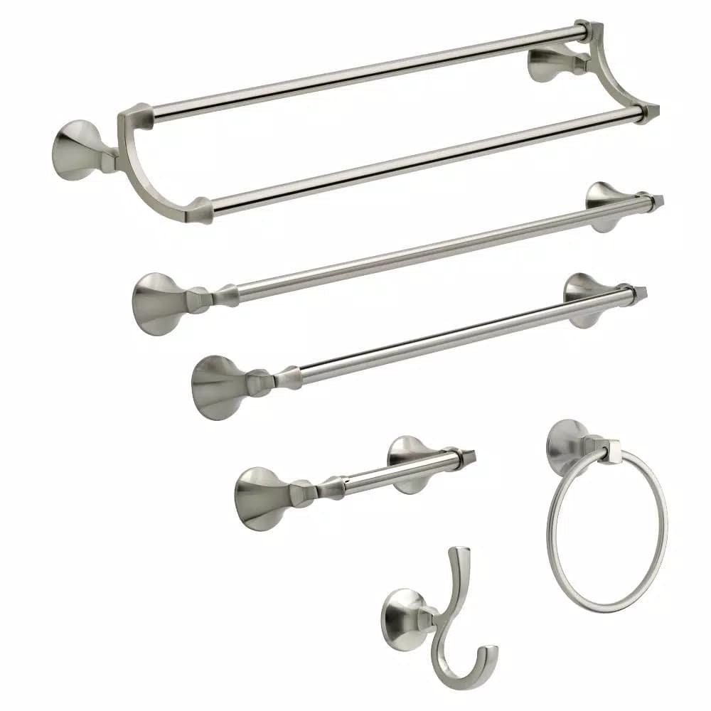 Delta Mandara Brushed Nickel Towel Ring