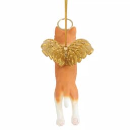 Design Toscano Orange Tabby Cat Angel Christmas Ornament thumbnail 4