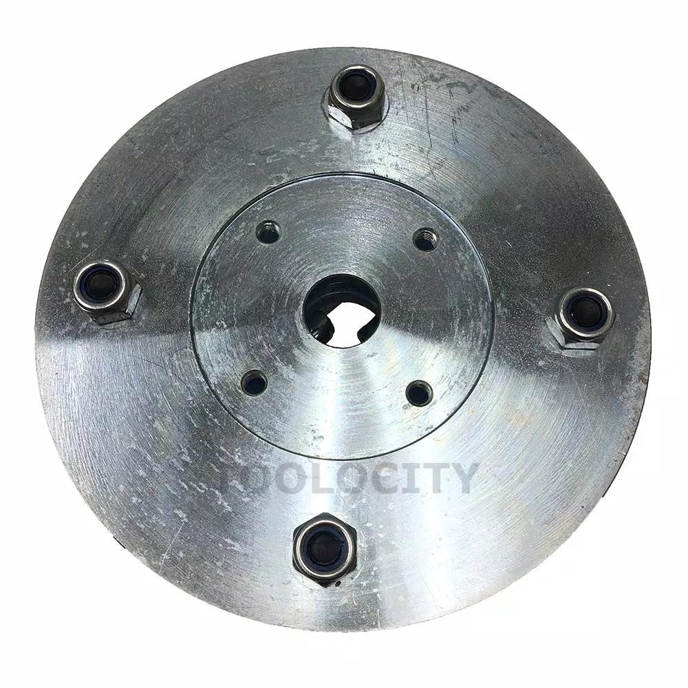 Monster 8 in. Bush Hammer with 4 Rollers and 1 in. Arbor for Concrete Floor Grinding