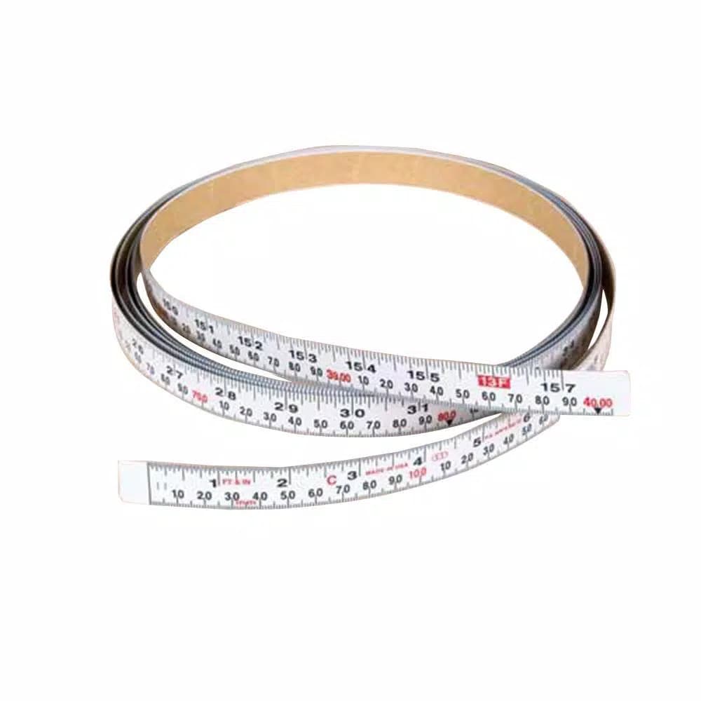 Delta R-Tape 12 ft. x 3/4 in. Adhesive Measuring Tape for Biesemeyer T-Square Systems