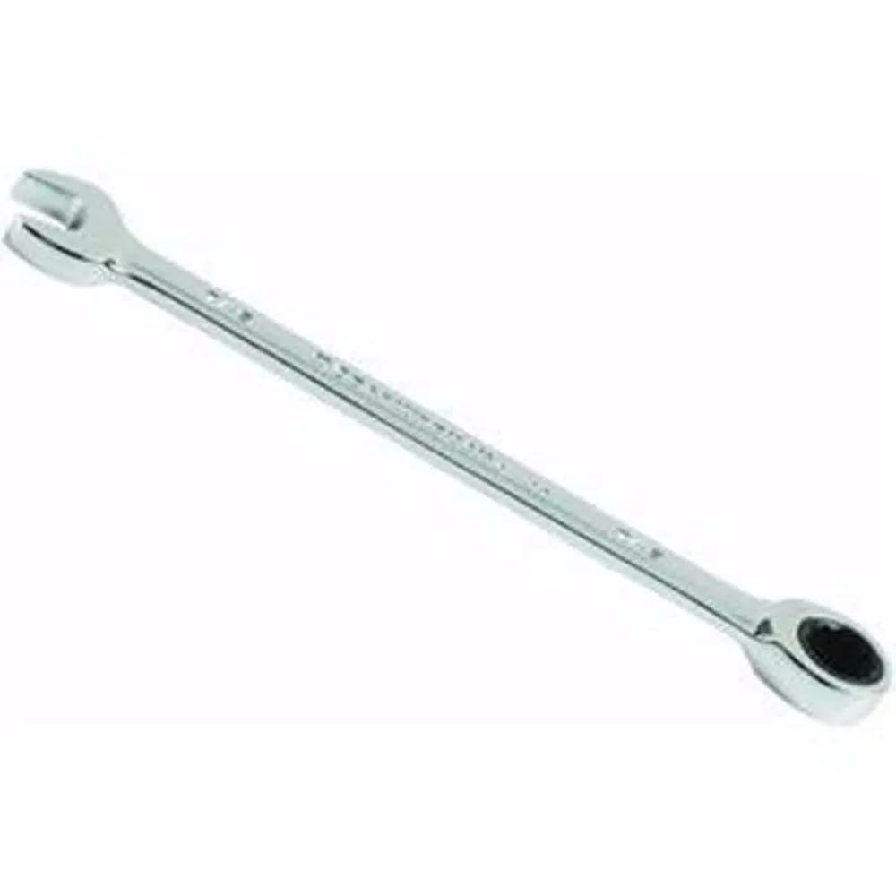GEARWRENCH 7/16 in. Combination Ratcheting Wrench, 12-Point Steel, Chrome