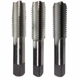Drill America M16 x 2 Carbon Steel Hand Tap Set, 3-Piece thumbnail 1