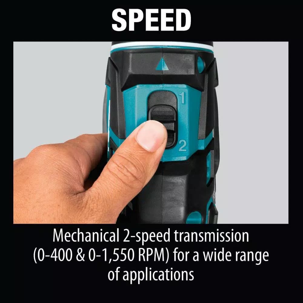 Makita 18V LXT Brushless 1/2 in. Driver-Drill Kit with 3.0Ah Battery and Charger