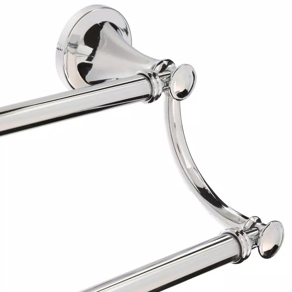 Delta Silverton 24 in. Double Towel Bar, Polished Chrome