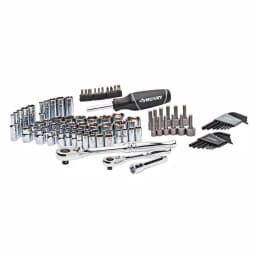 Husky 92-Piece Mechanics Tool Set with 1/4 in. and 3/8 in. Drive Ratchets and Sockets thumbnail 2