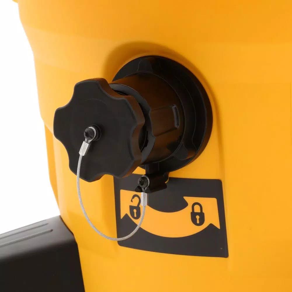 DEWALT 10 Gallon Dust Extractor with Automatic Filter Clean, 15 Amp, 140 CFM