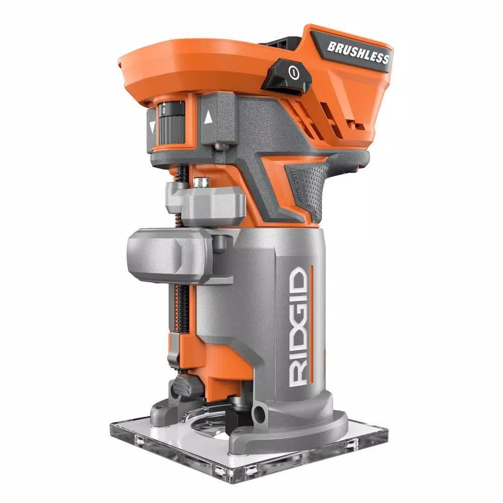 RIDGID 18V Brushless Cordless 10-Piece Combo Kit with 4 Lithium-Ion Batteries